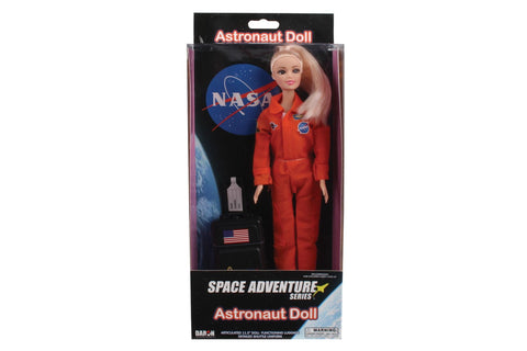Astronaut in Orange Suit Doll - Asst