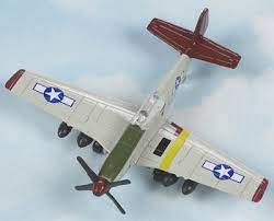 Hot Wings Red Tail P-51 Tuskegee Mustang-17105