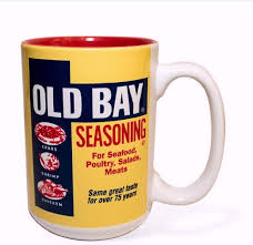 Old Bay Can Art Mug