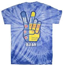 OB Peace Dude Tie-Dye T-shirt-Royal