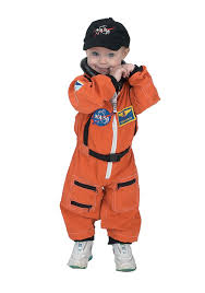 Jr. Astronaut Suit-Orange