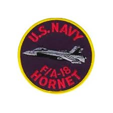 US Navy F/A-18 Hornet Patch