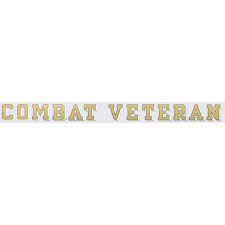 Combat Veteran Decal