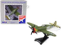 P-47 Thunderbolt Die Cast 1/100 Model-Big Stud