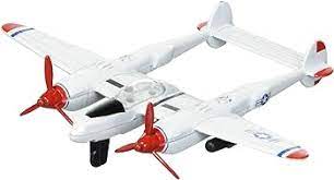 Hot Wings White P-38 Lightning-17111