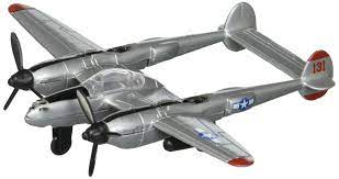 Hot Wings Silver P-38 Lightning-17102