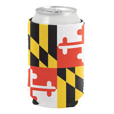 MD Flag Can Cooler