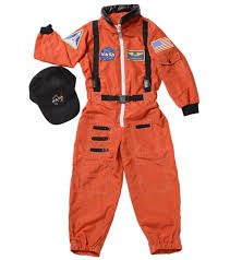 Jr. Astronaut Suit-Orange