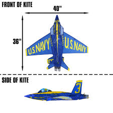 Blue Angels Kite-3D : 40"