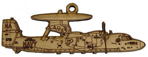 E-2 Wood Ornament