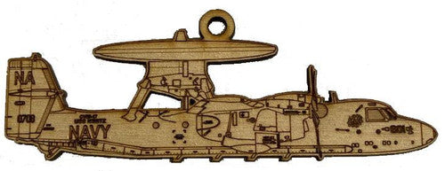 E-2 Wood Ornament