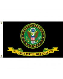 Army This We Defend Flag-3 x 5