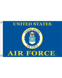 USAF Flag 3 X 5-Blue