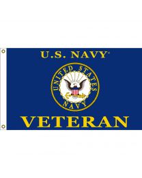 USN Veteran Flag-3 x 5