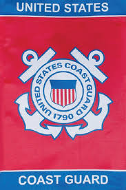 Coast Guard Garden Flag