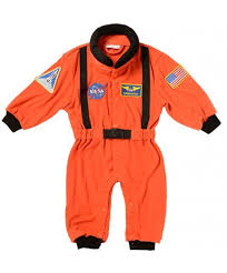 Jr. Astronaut Suit-Orange