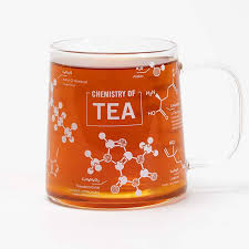 Chemistry of Tea-Clear Glass Mug