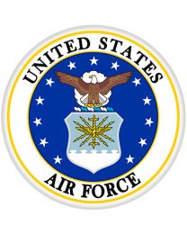 USAF Logo Magnet-circle