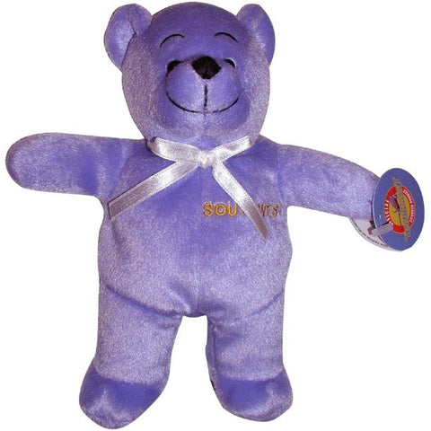 Southwest Plush Bear-Purple