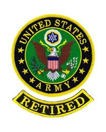 Army Symbol Retired Patch