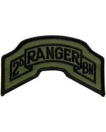 Army Tab Ranger 2nd Patch-subdued : NO