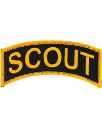 Army Tab Scout Patch-NO