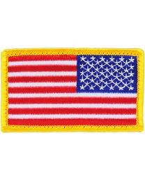 Flag USA, Rect. Gold RA Patch