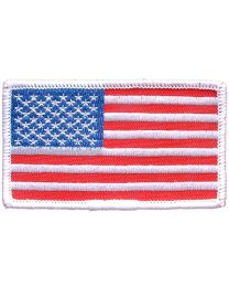 Flag, USA, Rect. White Patch