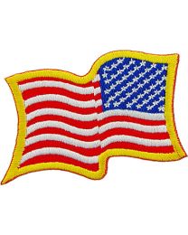Flag, USA Wavy Patch-Right Arm
