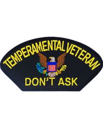 Tempermental Vet Hat Patch