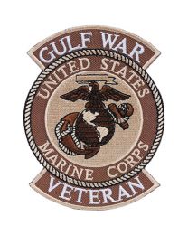 USMC Gulf War Veteran Patch-Desert