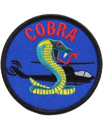 Helicopter Cobra Snake Patch