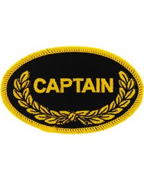 Oval Captain Patch