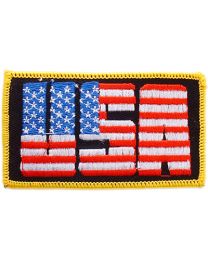 Flag, USA,Letters Patch