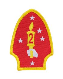 USMC,02ND Div Patch