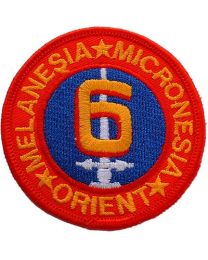 USMC,006TH Div Patch-NO