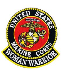 Usmc Woman Warrior Patch – Pax River Naval Air Museum Gift Shop