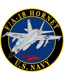 USN F/A-18 Hornet Patch – PAX River Naval Air Museum Gift Shop