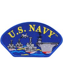 USN Ships Hat Patch