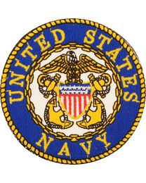 USN Logo Anchors Patch