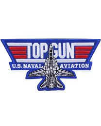 USN Top Gun w/Jet Patch