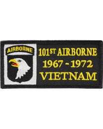 Vietnam,BDG Army 101 Patch 67-72-NO