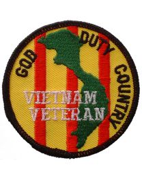 Vietnam God/Duty/Country Patch-NO