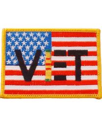 Vietnam Flag w/Vet Patch-NO
