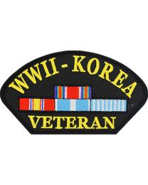 WWII,Hat w/Korea Patch-NO
