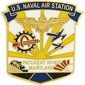 Retro US Naval Air Station Pin-PAX