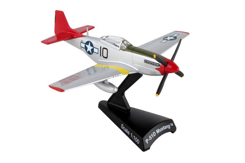 Tuskegee Red Tail P-51 Die Cast Model 1/100