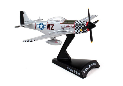 P-51D Big Doll Die Cast Model 1/100