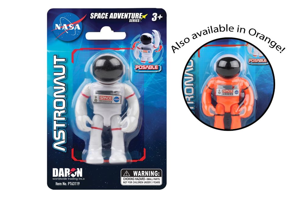 Poseable Astronaut Figure-Asst