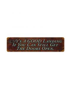 Good Landing Sign